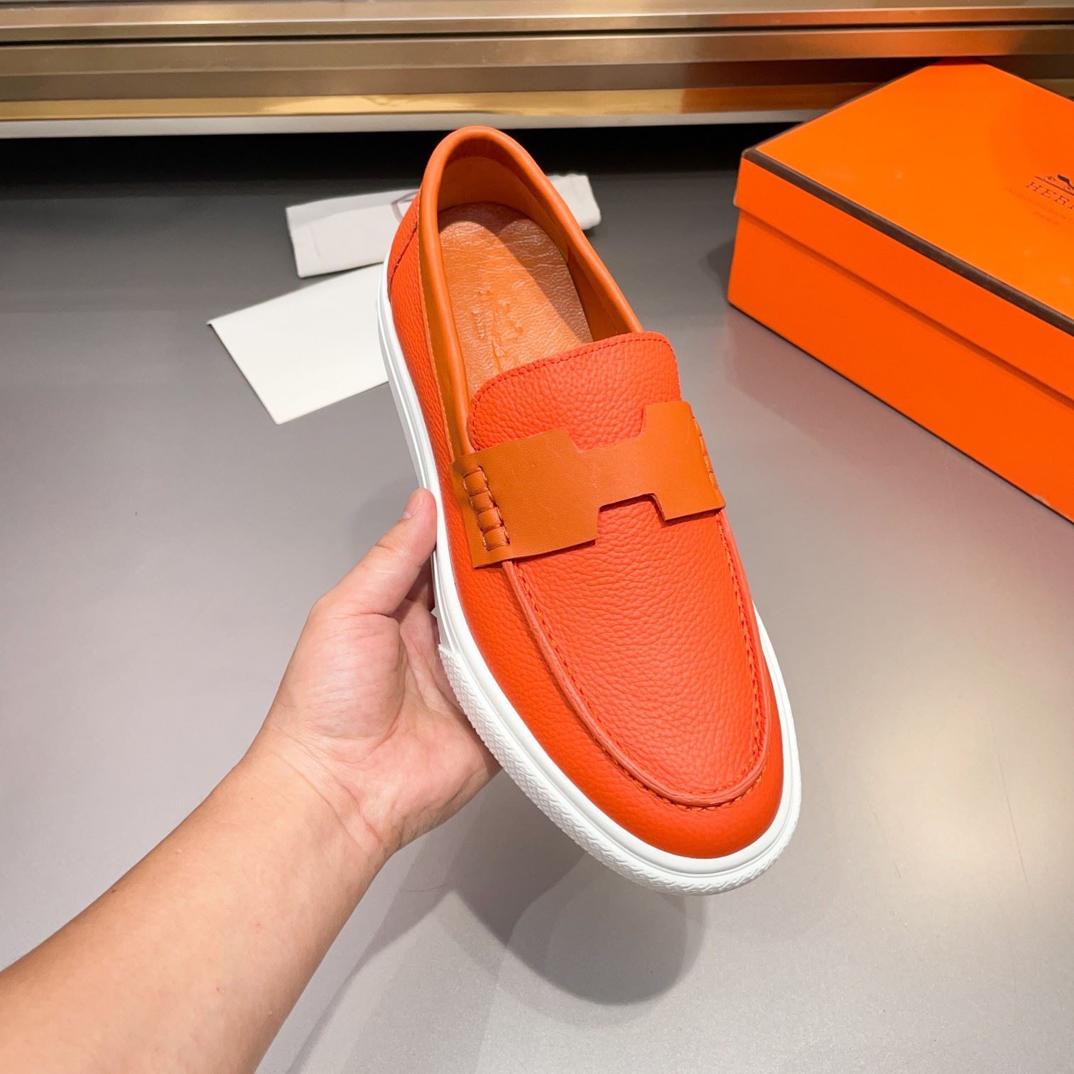 Hermes Low Shoes